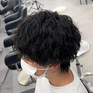 パーマ メンズ OVARL by apish所属・【メンズパーマ】 横田結希のヘアスタイル