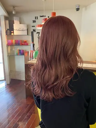 ロング カラー yossy/髪質改善 /ダブルカラーのヘアスタイル