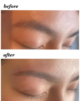 アイブロウ ハーブピーリング/韓国肌管理/フェイシャル/毛穴洗浄/眉毛/顔脱毛【糸脱毛専門】rev所属・ハーブピーリング🌹 毛穴洗浄❤️眉waxのエステ・リラクイメージ