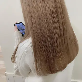 ロング 顔周りレイヤー 🎀マリノのヘアスタイル