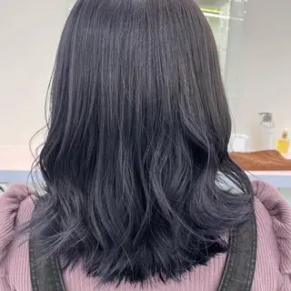 ミディアム カラー 🫧ハイトーン🫧 ベージュ🫧徹哉のヘアスタイル