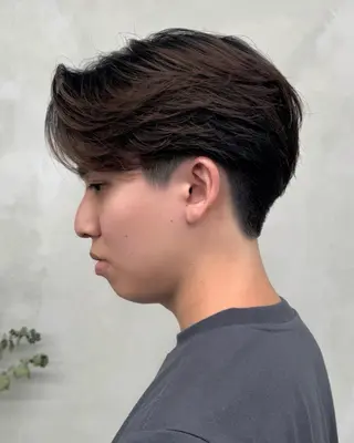 メンズ 似合わせカット/ ハイトーン/aoiのヘアスタイル