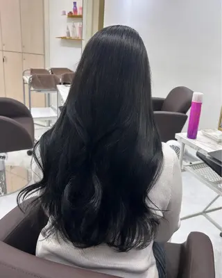 セミロング カラー IS所属・横浜美容室/透明感 カラー/レイヤーのヘアスタイル