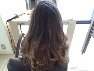 ロング カラー 似合わせ／代表 髪質改善/山田将大のヘアスタイル