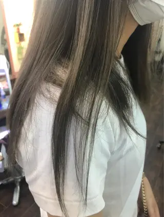 ロング カラー 桧山 真のヘアスタイル