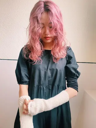 ミディアム カラー suvvy hairsalonのヘアスタイル