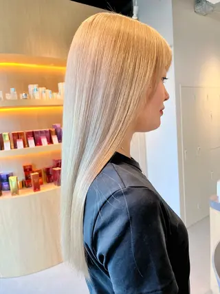 ロング 透明感カラー/艶髪/ 高城潤也のヘアスタイル