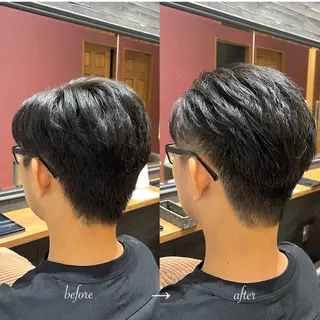 メンズ 黒川 結希のヘアスタイル