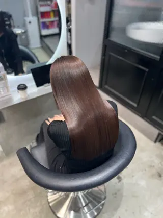 ロング カラー etora 渋谷所属・ワンホンヘア🇨🇳 髪質改善/itaruのヘアスタイル