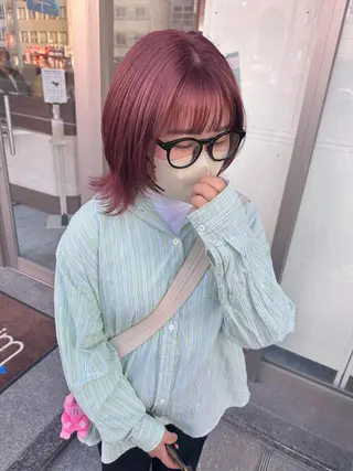 ミディアム カラー 高橋 みく/ minimのヘアスタイル