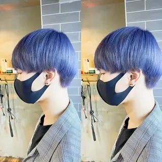 ショート カラー yori SAPPORO所属・yoriダブルカラー 代表すがわらのヘアスタイル