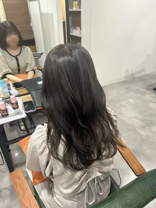 カラー kanae🫧 ｜透明感カラー｜平尾のヘアスタイル