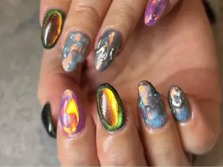 セミロング ONIKA Nail 青山通り店所属・ONIKA Nail 表参道A4徒歩2分のネイルデザイン