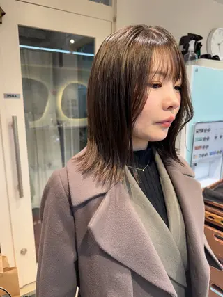 ミディアム カラー Lian Tokyo所属・樋口 将輝のヘアスタイル