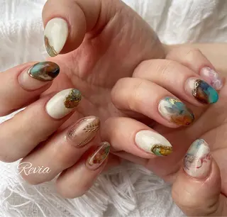 ネイル revia所属・ERI Nailistのネイルデザイン