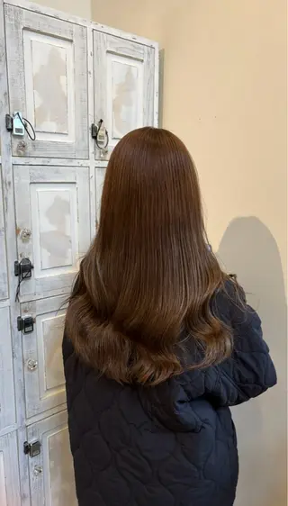 ロング カラー モデルさん募集中🎀 内藤ほのか/艶カラーのヘアスタイル