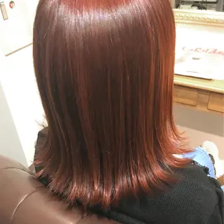 ミディアム カラー ヘアアレンジ As hair所属・柔らか垢抜けｶﾗｰと ｶｯﾄ🫧ASUKAのヘアスタイル