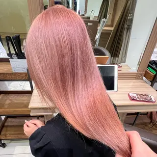 ロング カラー ブリーチ/デザイン 💎ryuyaのヘアスタイル