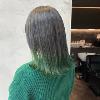 セミロング 🫧艶髪/ブリーチ 🐳honami🫧のヘアスタイル