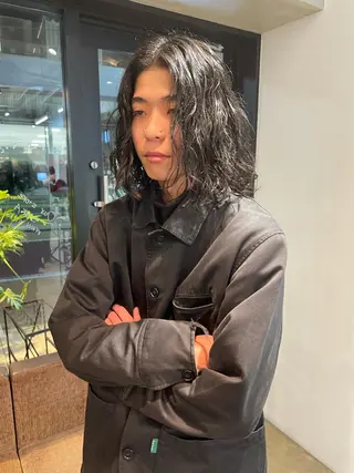 パーマ メンズ gugu siika所属・🫧透明感ナチュラル /natsuのヘアスタイル