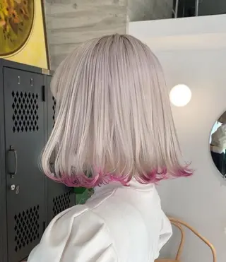 ショート カラー レイフィールド ❤︎MAHIRO❤︎のヘアスタイル