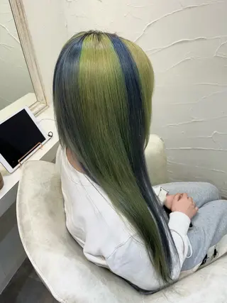 ロング カラー uros.所属・🩵aiko / モデル募集中️🩵のヘアスタイル