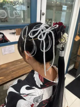 ヘアアレンジ 髪質改善 頭身浴/ 中田のヘアスタイル