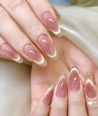 ネイル Aura Nail 長さだし/パラジェルのネイルデザイン