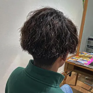 ショート パーマ メンズ men's hair salon Rude所属・木村 茜美のヘアスタイル