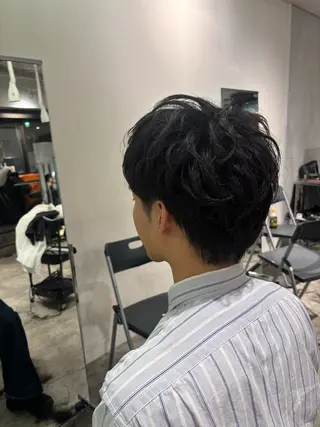 メンズ たなかあゆ✨ALBU MACADEMY渋谷のヘアスタイル