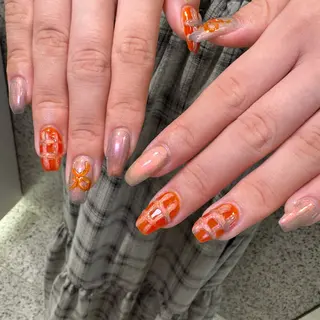 ネイル RIEKO🍒 ワンホン♡推しネイルのネイルデザイン