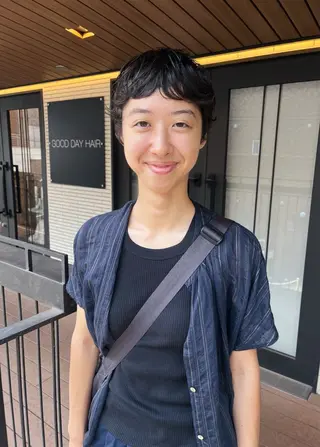 ショート パーマ 暖色/パーマ 🌼クニトウメイのヘアスタイル