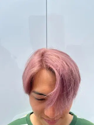カラー メンズ 🪽羽エク/Ash 店長/折目奈央🪽のヘアスタイル