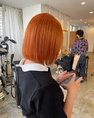 ミディアム バレイヤージュモデル 小林匠❤️‍🔥のヘアスタイル