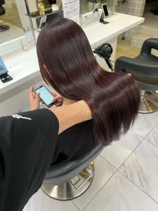 ロング カラー 韓国レイヤーカット /REIのヘアスタイル