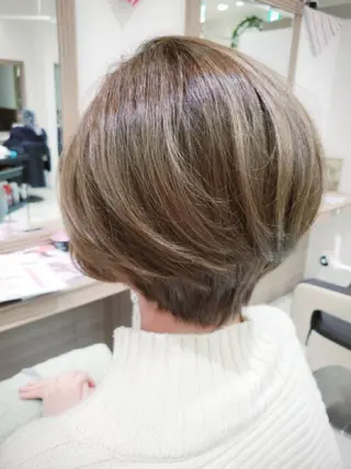 ショート カラー 中村 和貴 ＜Ash津田沼＞のヘアスタイル