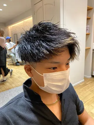 カラー メンズ 🇨🇦海外美容師 FUMA🇨🇦のヘアスタイル