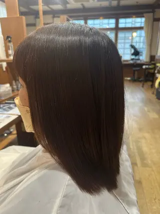 ミディアム カラー topstylist 遠山康兵のヘアスタイル