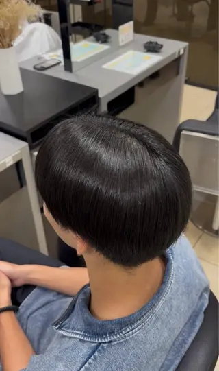 ショート パーマ メンズ 八木 希望 /縮毛モデル募集中！のヘアスタイル