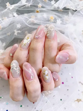 ネイル 🦋ネイルサロン ブラン🌈ゆりのネイルデザイン