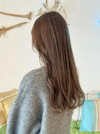 ロング 原田 彩花のヘアスタイル