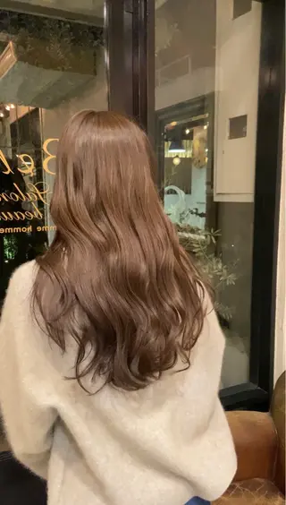 ロング カラー ダメージレス美容師 🌱水島侑理のヘアスタイル