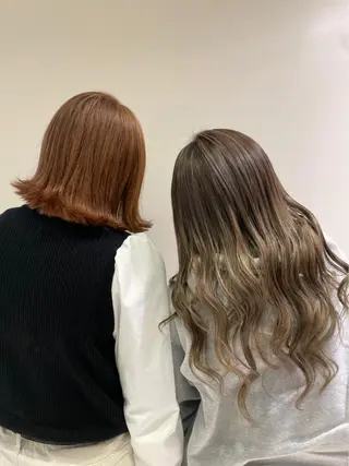 ミディアム EARTH長岡 🌼渡辺まい🌼のヘアスタイル