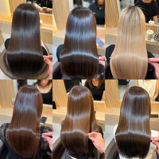 ロング attrait南堀江所属・KAISEI髪質改善 /縮毛矯正のヘアスタイル