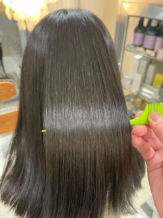 セミロング 寺尾 遥のヘアスタイル