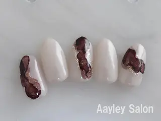 ショート カラー ネイル Aayley(アイリー)Salon所属・Aayley アイリ―サロンのネイルデザイン