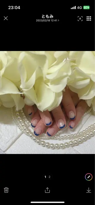 ネイル privatenailsalon me所属・kato tomomiのネイルデザイン