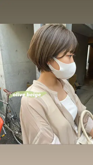 ショート カラー umu.所属・plumu. ♡【プリュム】のヘアスタイル