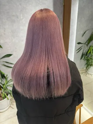 ロング カラー 渡邊 理央のヘアスタイル