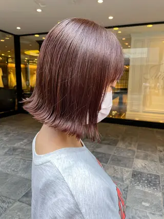 ショート 🌸インナーカラー 🌸藤井春華のヘアスタイル